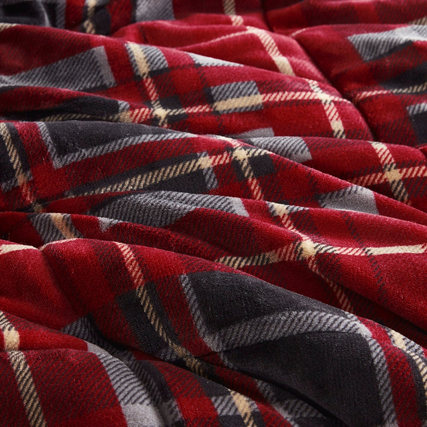 Parure de couette Woolrich Alton en duvet synthétique et sherpa
