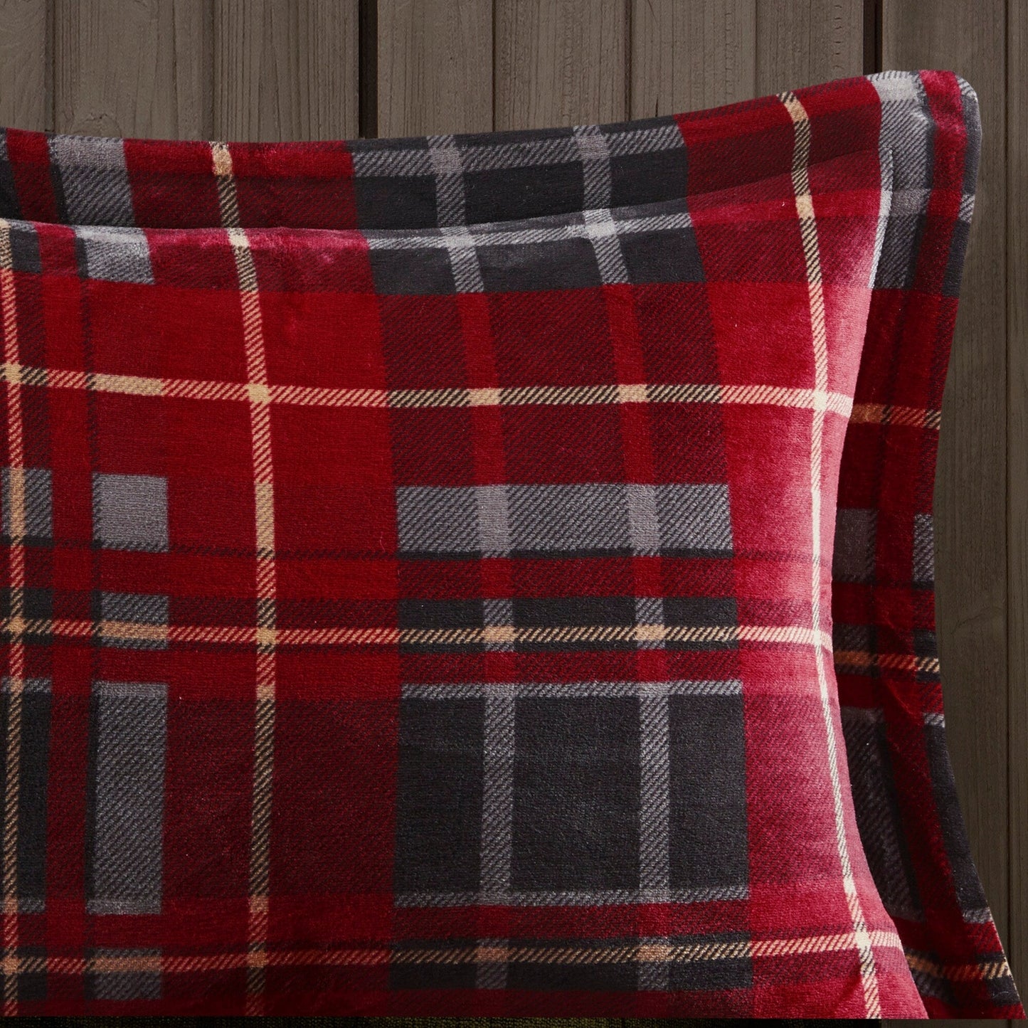 Parure de couette Woolrich Alton en duvet synthétique et sherpa