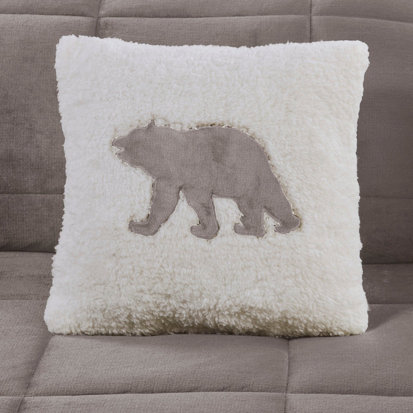 Parure de couette Woolrich Alton en duvet synthétique et sherpa