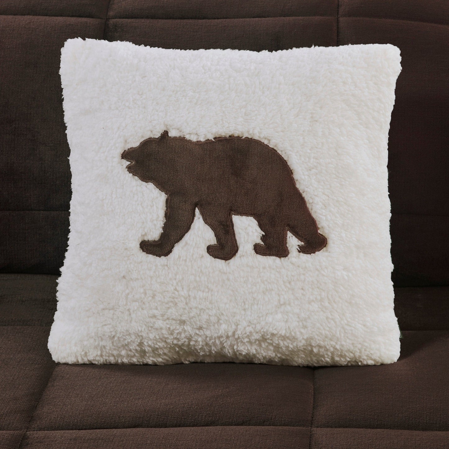 Parure de couette Woolrich Alton en duvet synthétique et sherpa