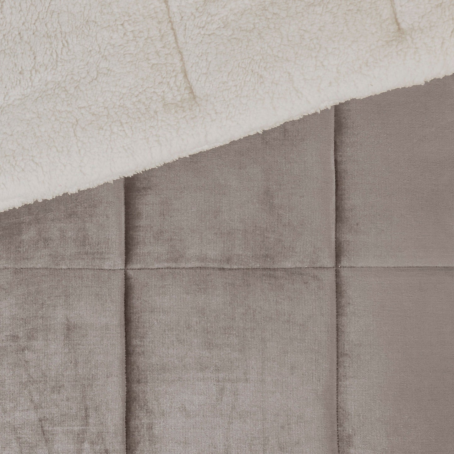 Parure de couette Woolrich Alton en duvet synthétique et sherpa