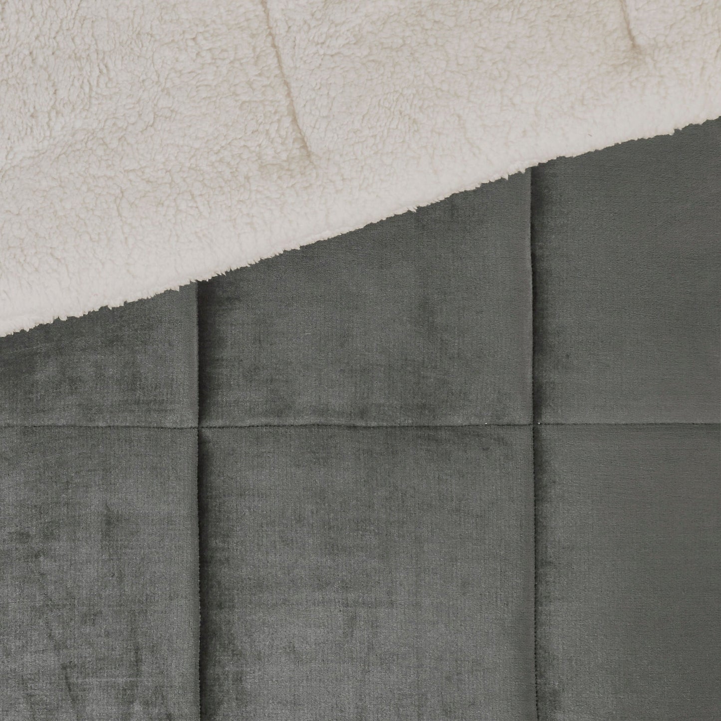 Parure de couette Woolrich Alton en duvet synthétique et sherpa