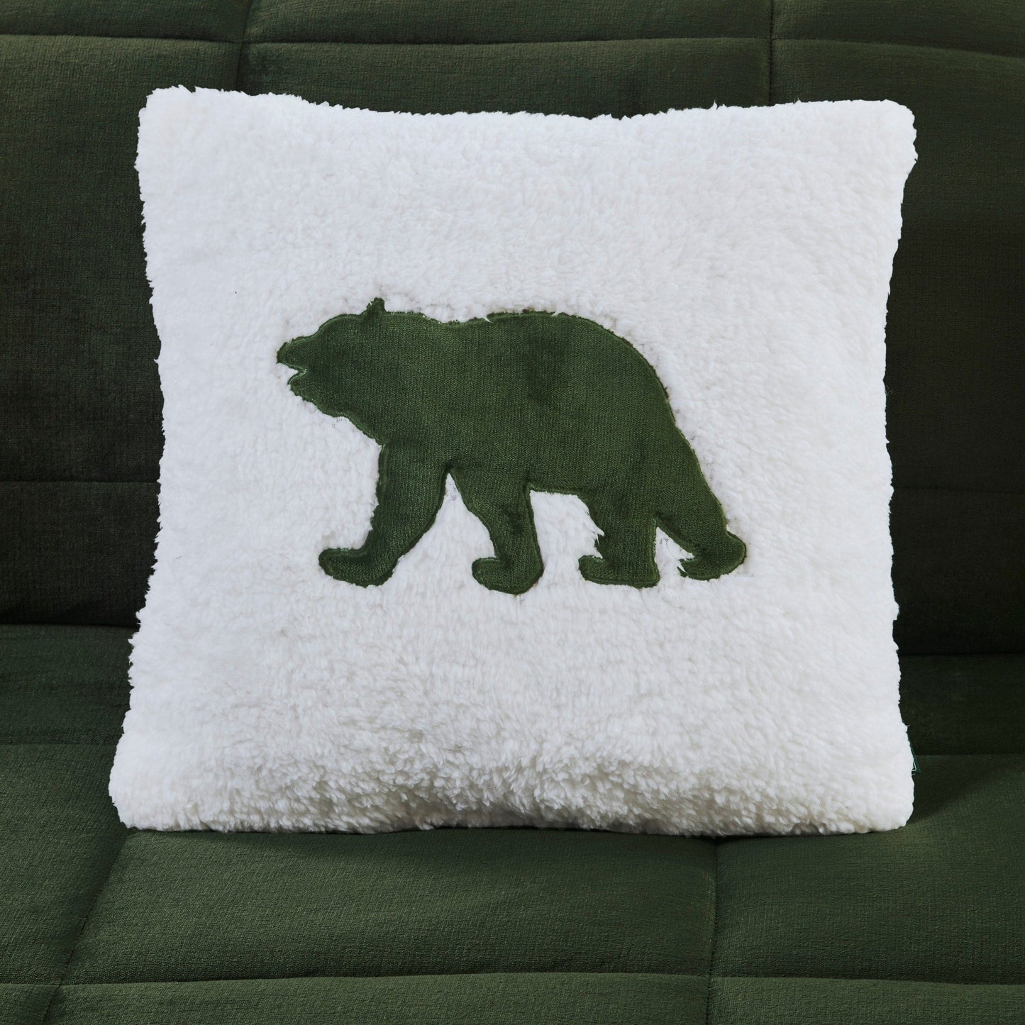 Parure de couette Woolrich Alton en duvet synthétique et sherpa
