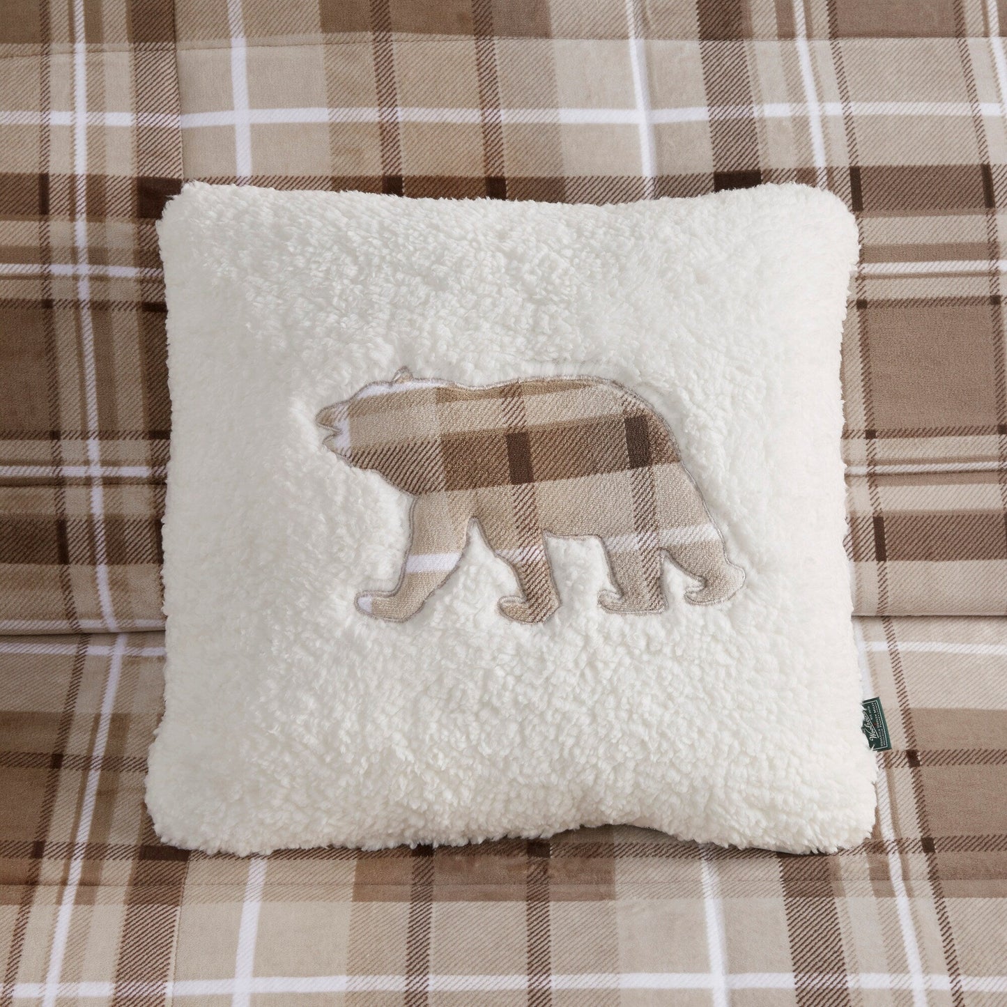 Parure de couette Woolrich Alton en duvet synthétique et sherpa