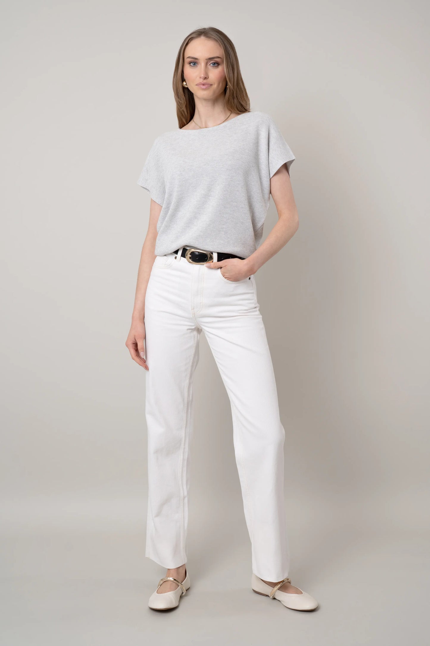 The Cap Sleeve Sweater