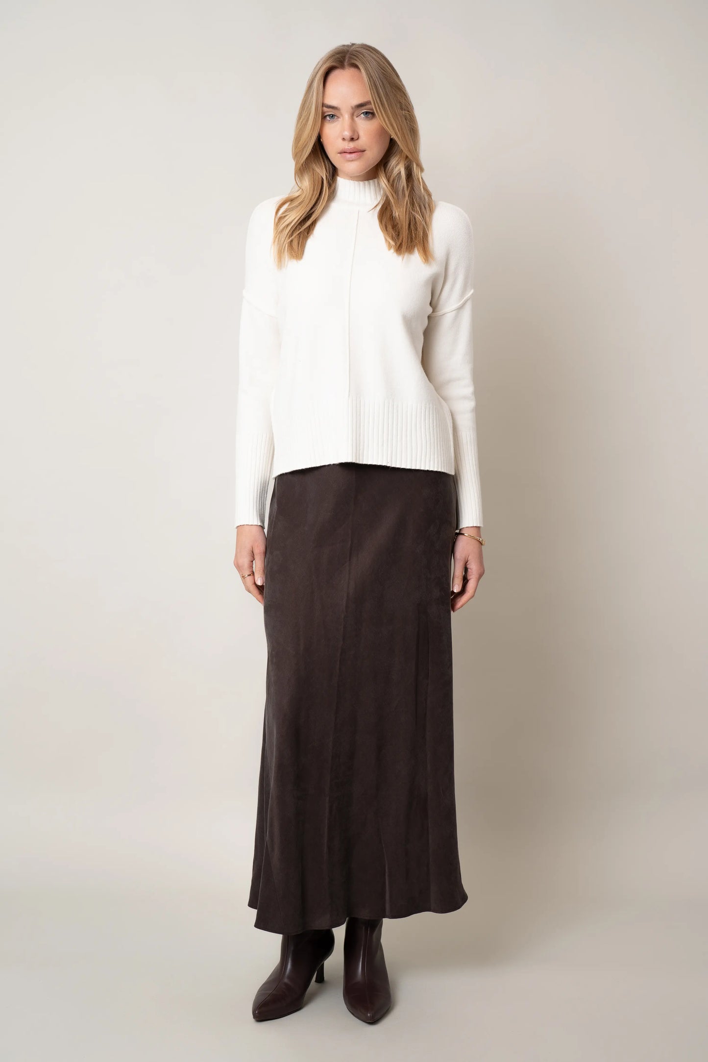 The Soft Rib Mockneck