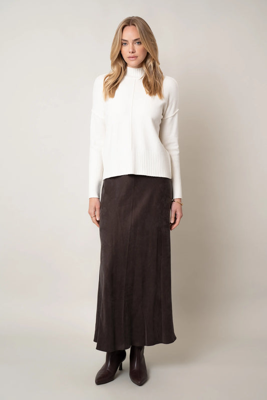 The Soft Rib Mockneck