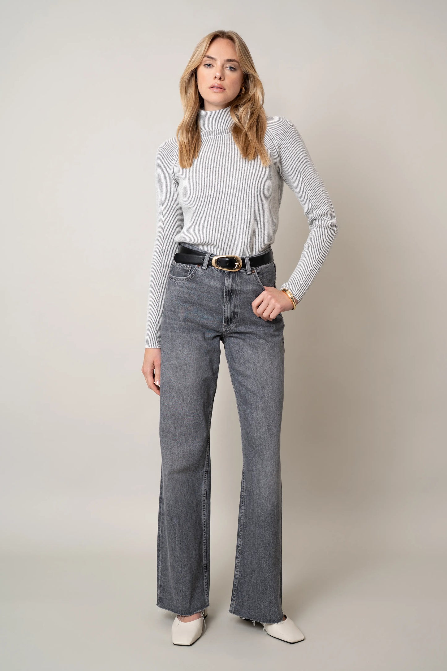 The Two-Tone Funnel Neck