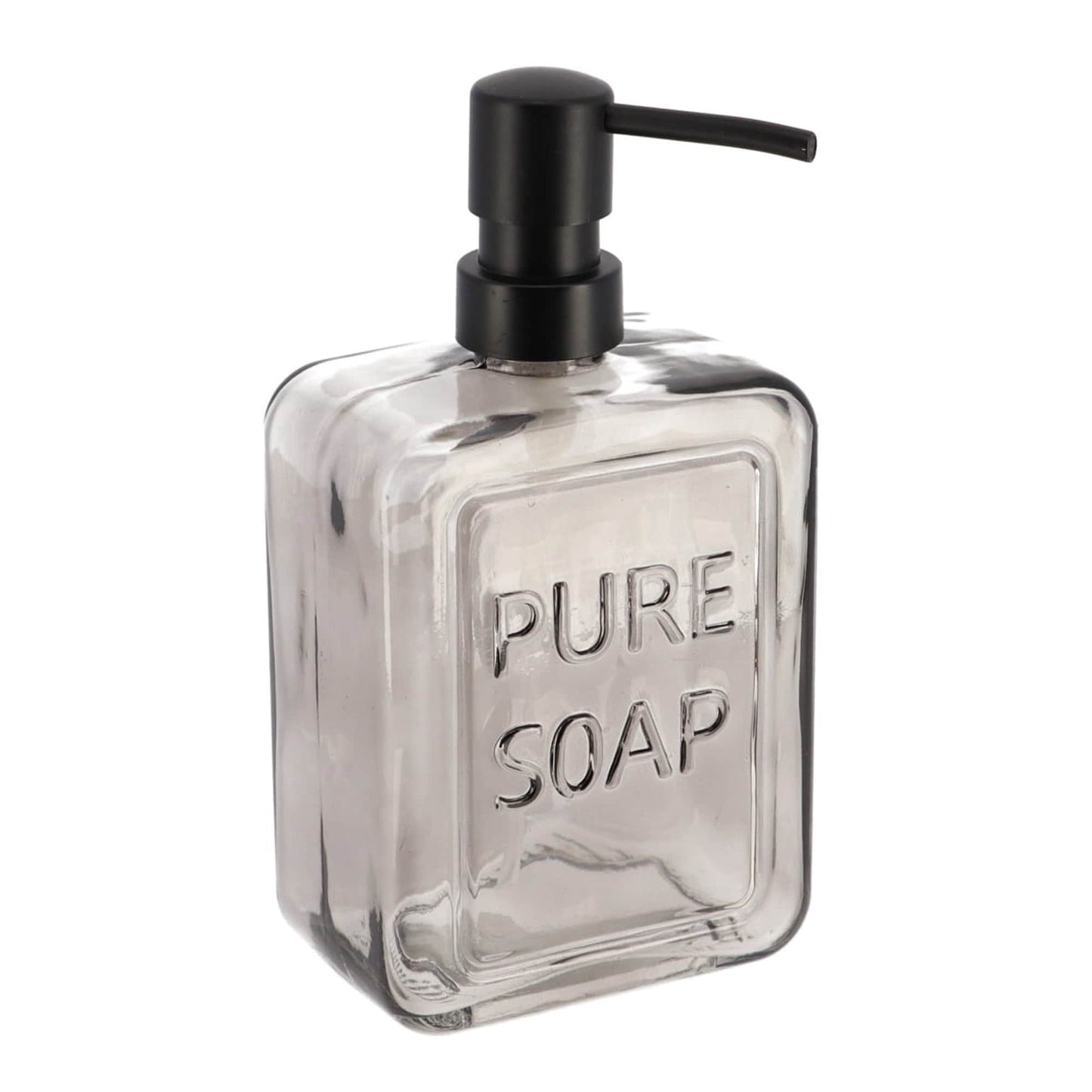 Distributeur de savon en verre vintage PURE SOAP 18 FL OZ - 18 Fl Oz