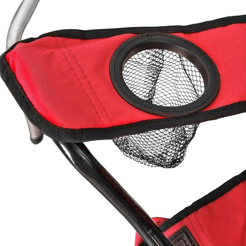 Chaise pliante double portable GoTeam avec parapluie amovible, sac isotherme et étui de transport