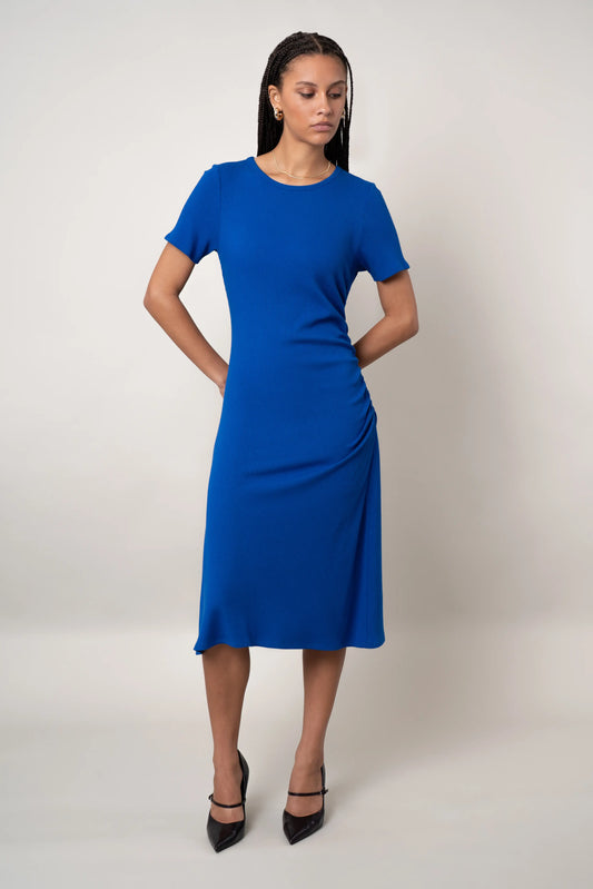 The Classic Ribbed Midi Dress