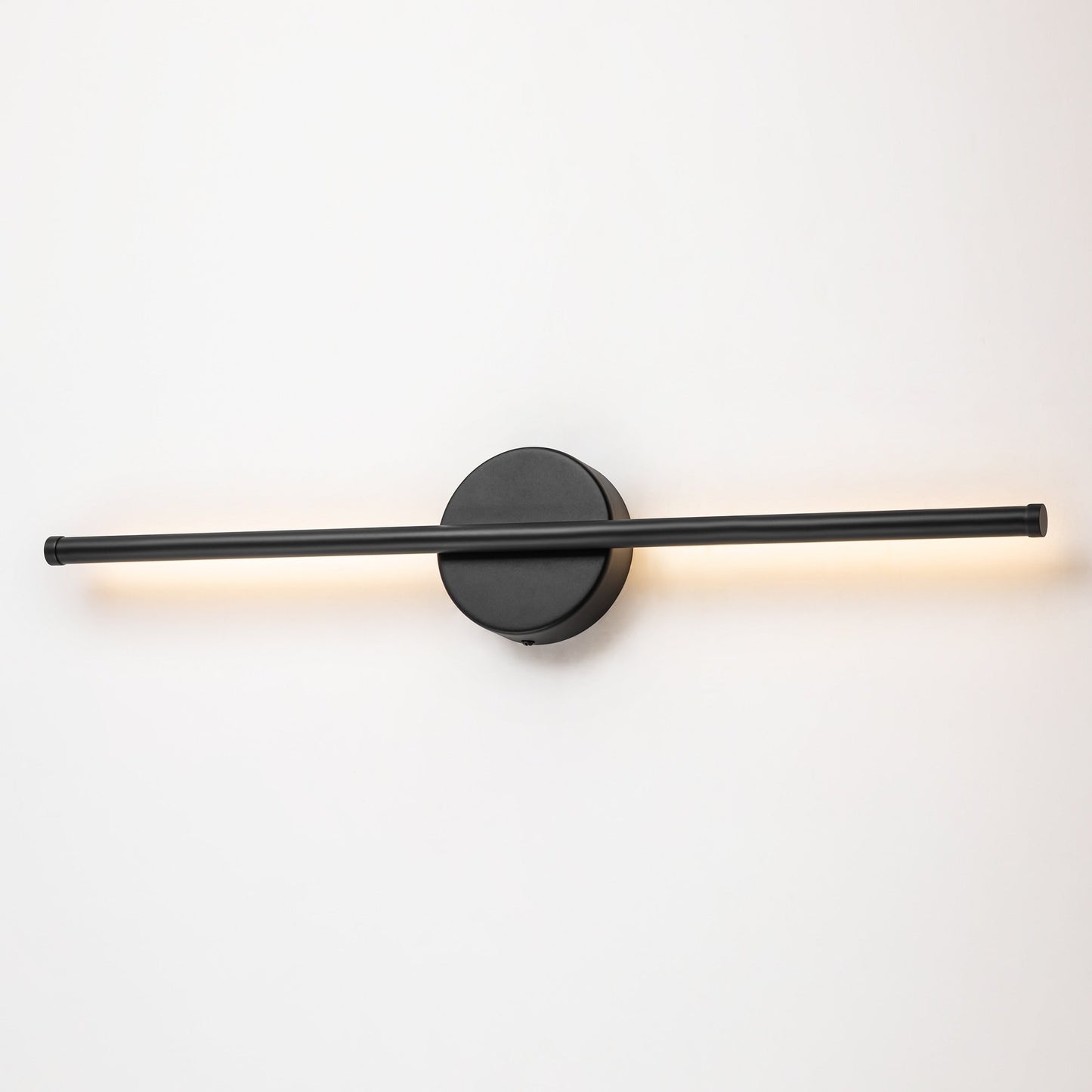 Applique murale de salle de bain à 1 lumière, linéaire et moderne, à intensité variable, à DEL intégrée, de 23,6 po