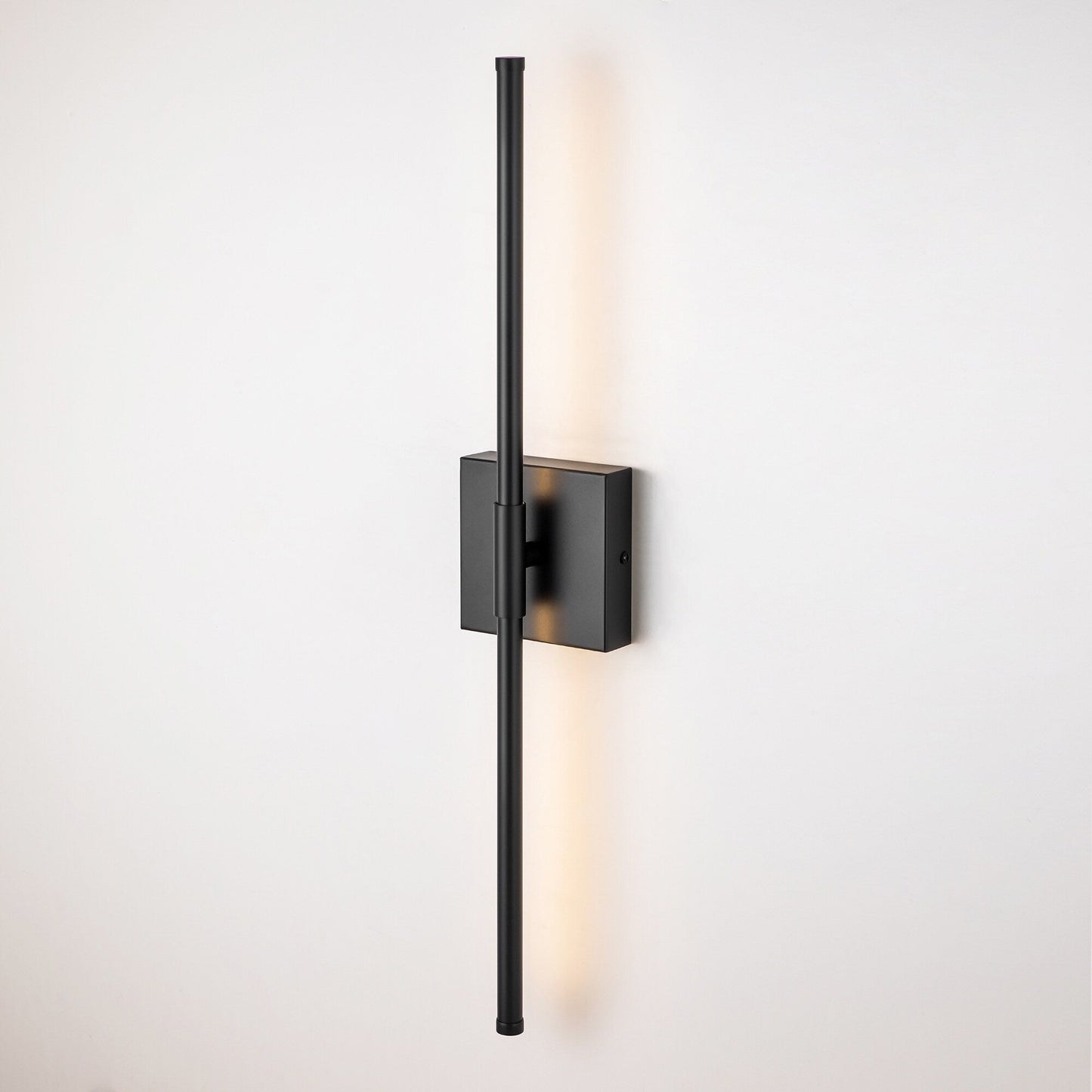 Applique murale de salle de bain à 1 lumière, linéaire et moderne, à intensité variable, à DEL intégrée, de 23,6 po