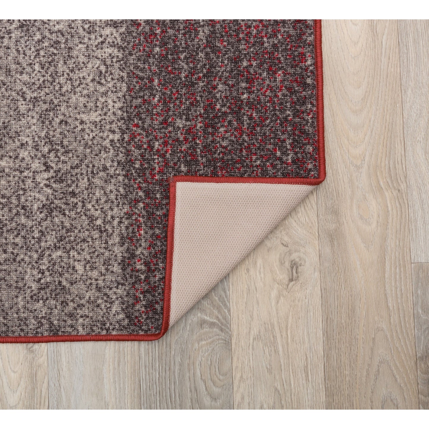 Tapis antidérapant au design moderne de boîtes de la World Rug Gallery