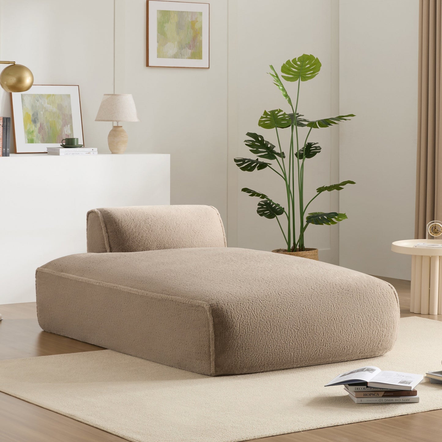 Canapé modulable, entièrement compressé, spacieux, rempli de mousse, pour salon, design adapté aux personnes âgées et aux bébés
