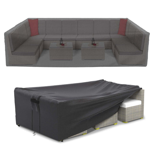 Housse de protection imperméable pour meubles de jardin et canapé d'extérieur