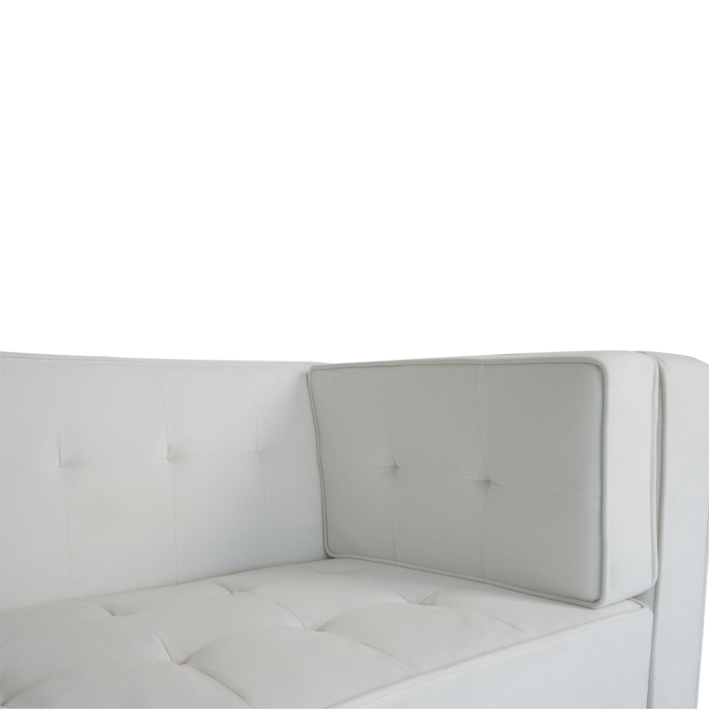 Velvet Button Tufted 3-seater Sofa with Hardwood Frame