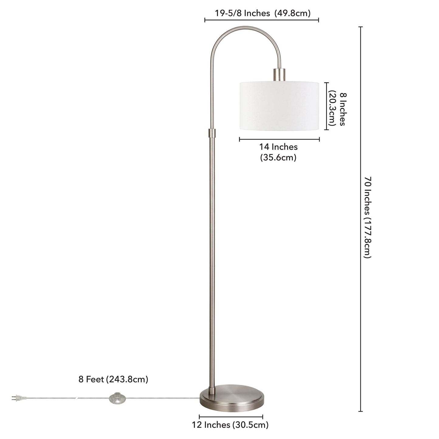 Lampadaire Veronica Arc