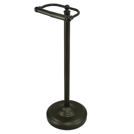 Porte-papier toilette vintage sur pied - Bronze huilé
