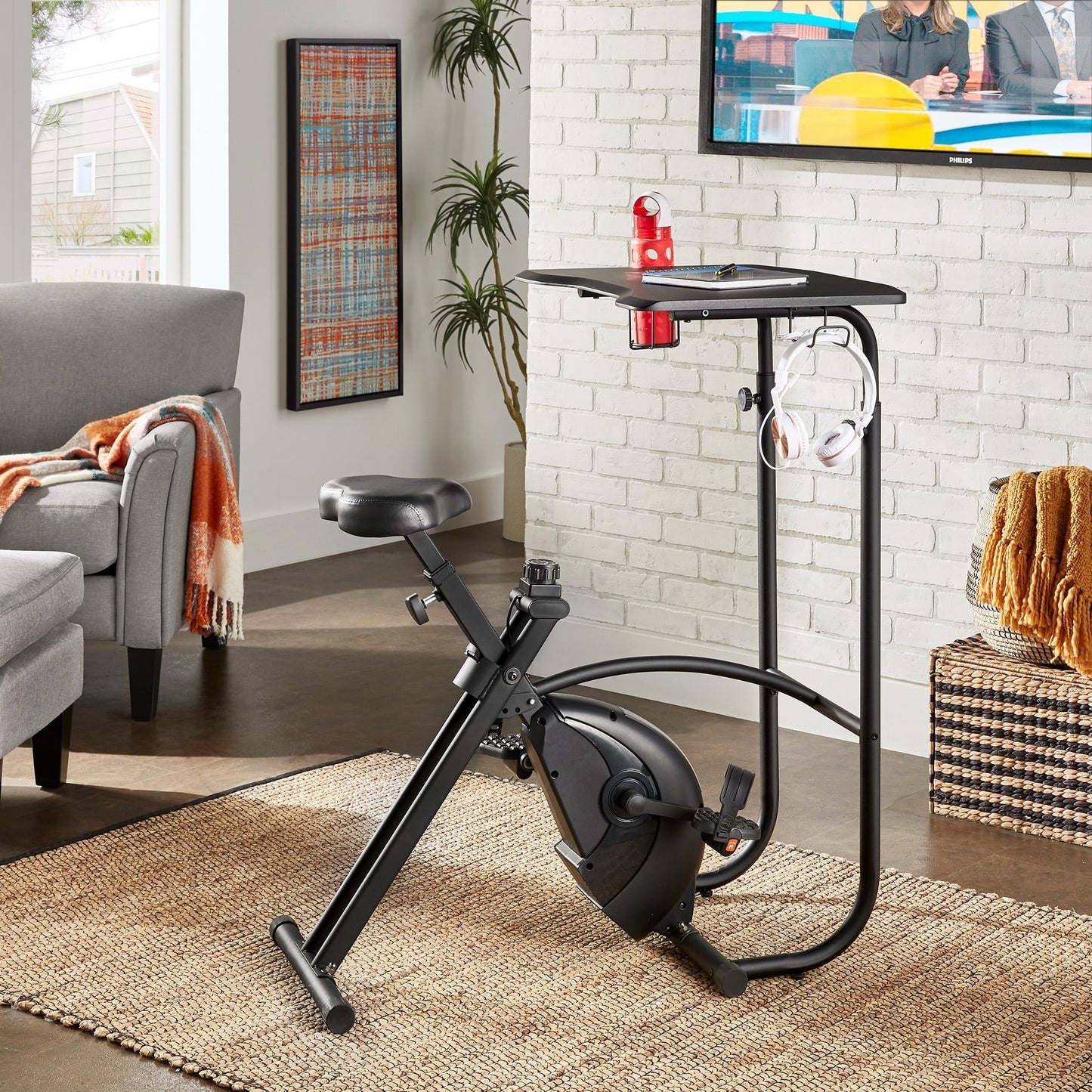 Bureau de vélo d'exercice Virgil par iNSPIRE Q Classic.