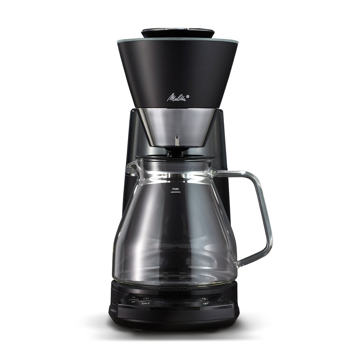 Cafetière filtre Vision 12 tasses Luxe avec tableau de bord rotatif