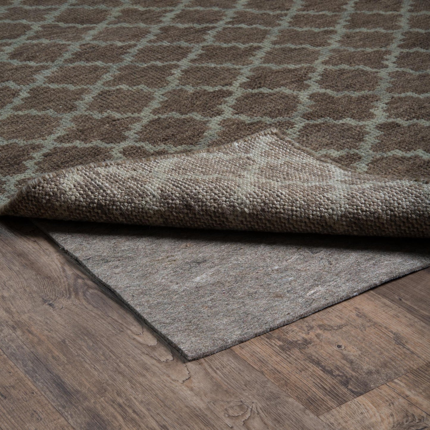Sous-tapis d'intérieur réversible multi-surfaces Vista Home - Gris