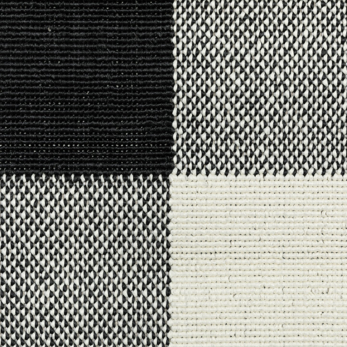 Tapis d'intérieur/extérieur à carreaux vichy de Vista Home Malta