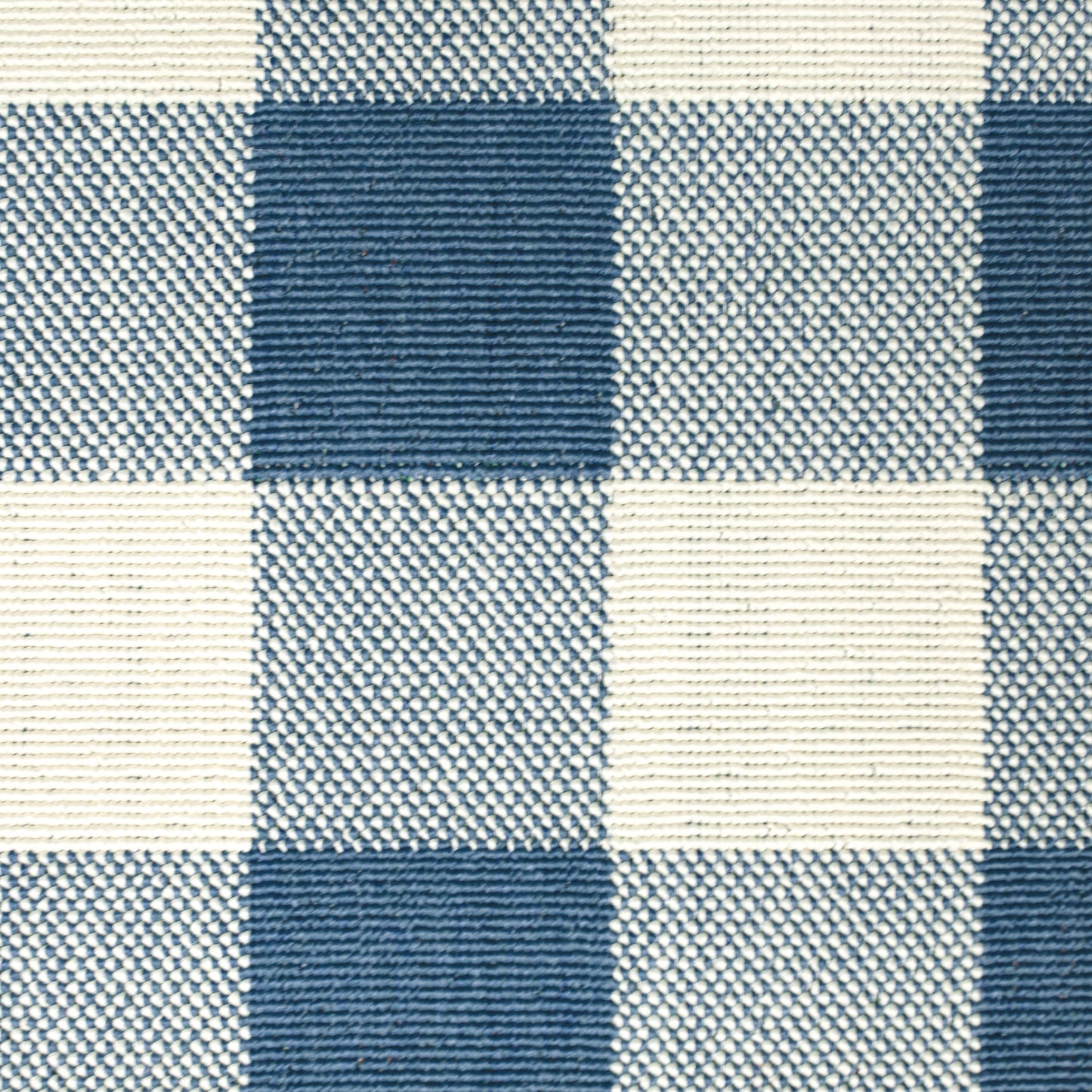 Tapis d'intérieur/extérieur à carreaux vichy de Vista Home Malta