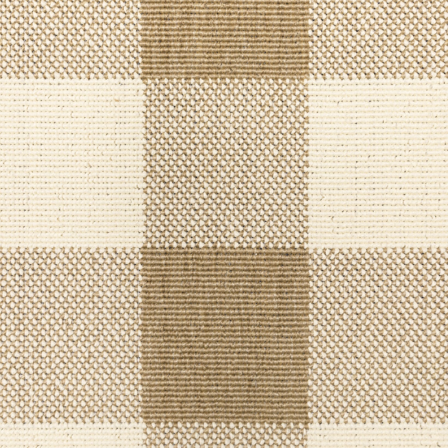 Tapis d'intérieur/extérieur à carreaux vichy de Vista Home Malta
