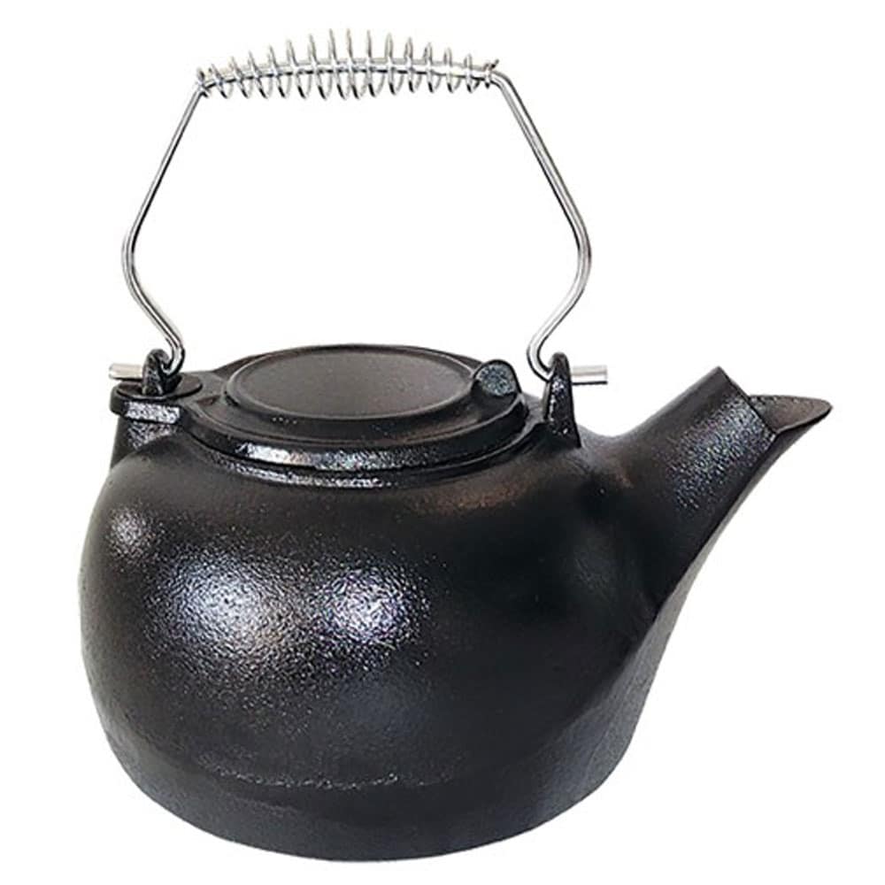 Bouilloire à thé en fonte Vogelzang TK-02 de 3 litres, cuiseur vapeur et humidificateur, noir - 11
