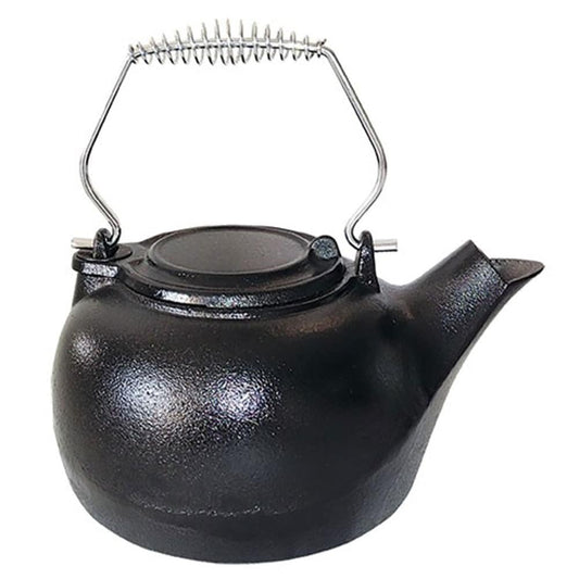 Bouilloire à thé en fonte Vogelzang TK-02 de 3 litres, cuiseur vapeur et humidificateur, noir - 11