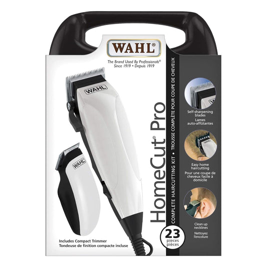 Kit de coupe de cheveux Wahl Pro 23 pièces avec appareil de précision et étui de transport