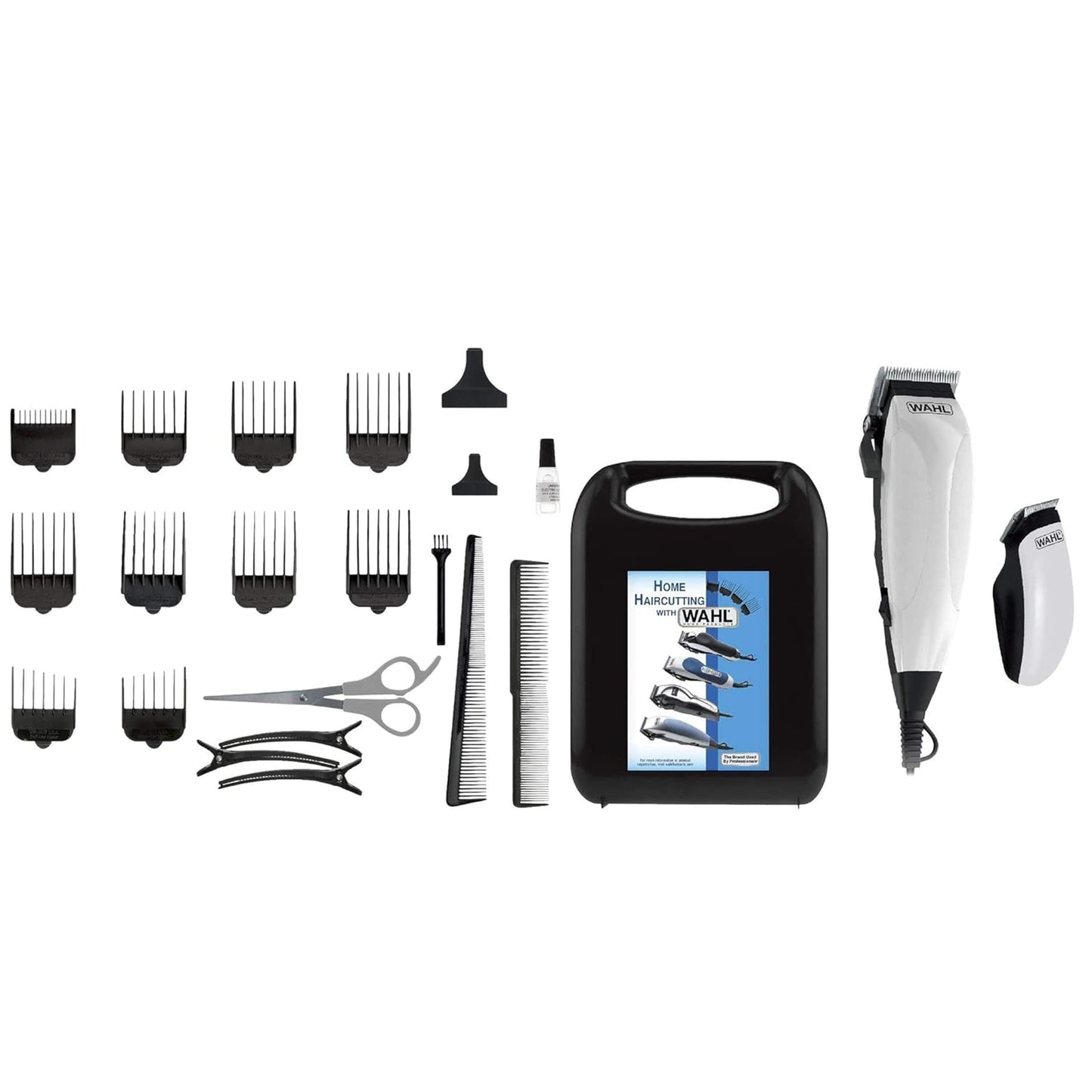 Kit de coupe de cheveux Wahl Pro 23 pièces avec appareil de précision et étui de transport