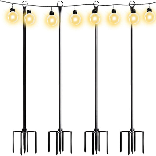 Guirlande lumineuse WaLensee de 2,8 m avec crochet pour suspendre des guirlandes lumineuses pour jardin, fête, terrasse, Noël, mariage