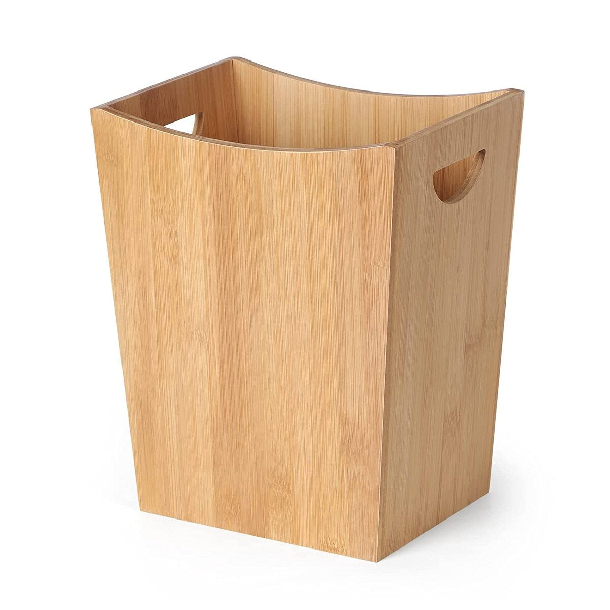Poubelle en bois, corbeille à papier de style ferme rustique