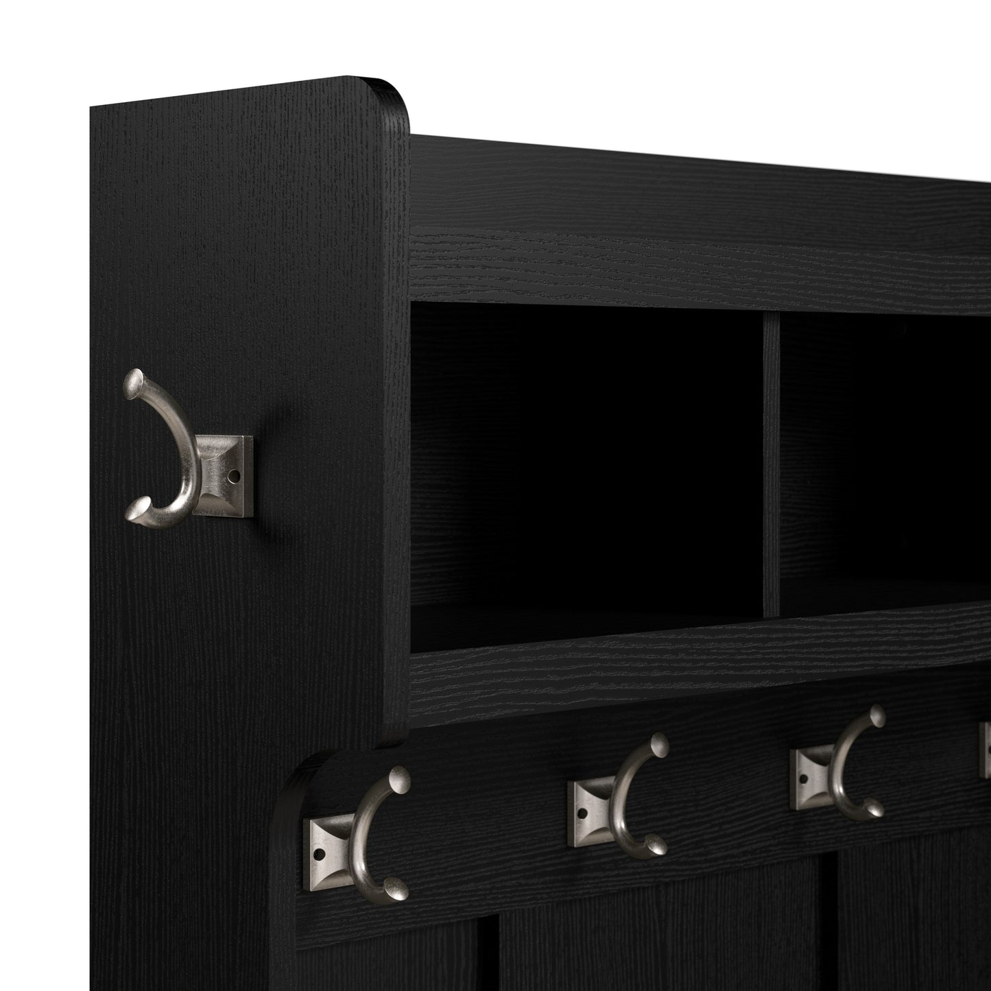 Porte-manteau mural Woodland 40 W avec étagère par Bush Furniture