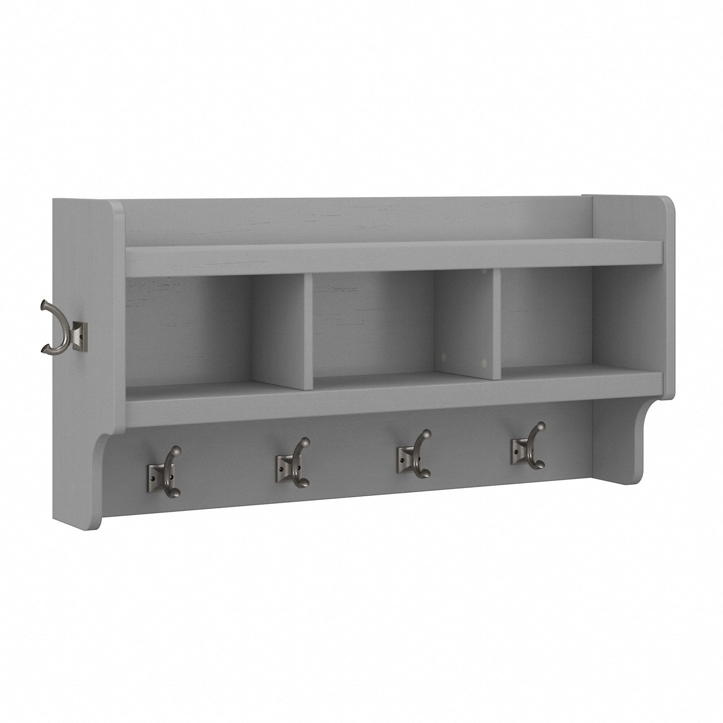 Porte-manteau mural Woodland 40 W avec étagère par Bush Furniture