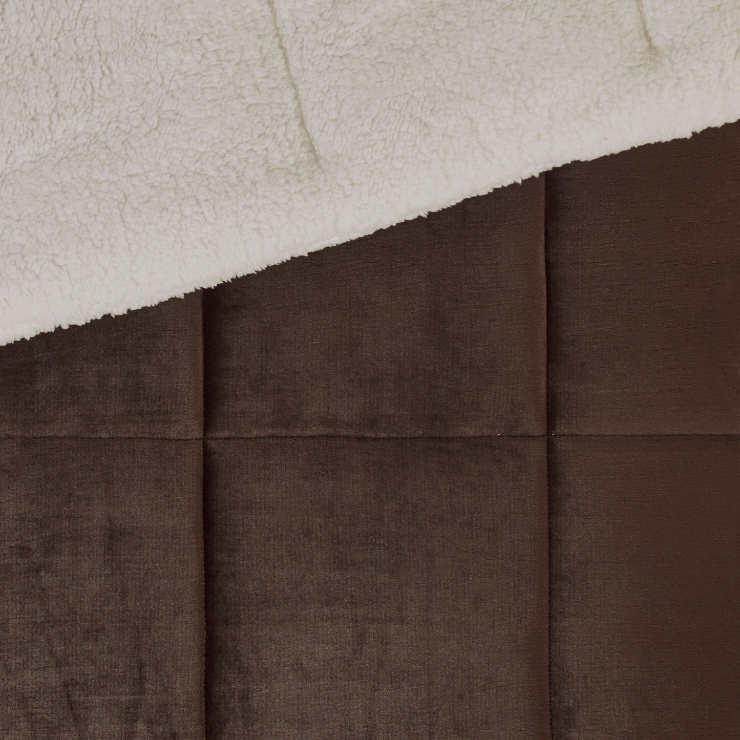 Parure de couette Woolrich Alton en duvet synthétique et sherpa