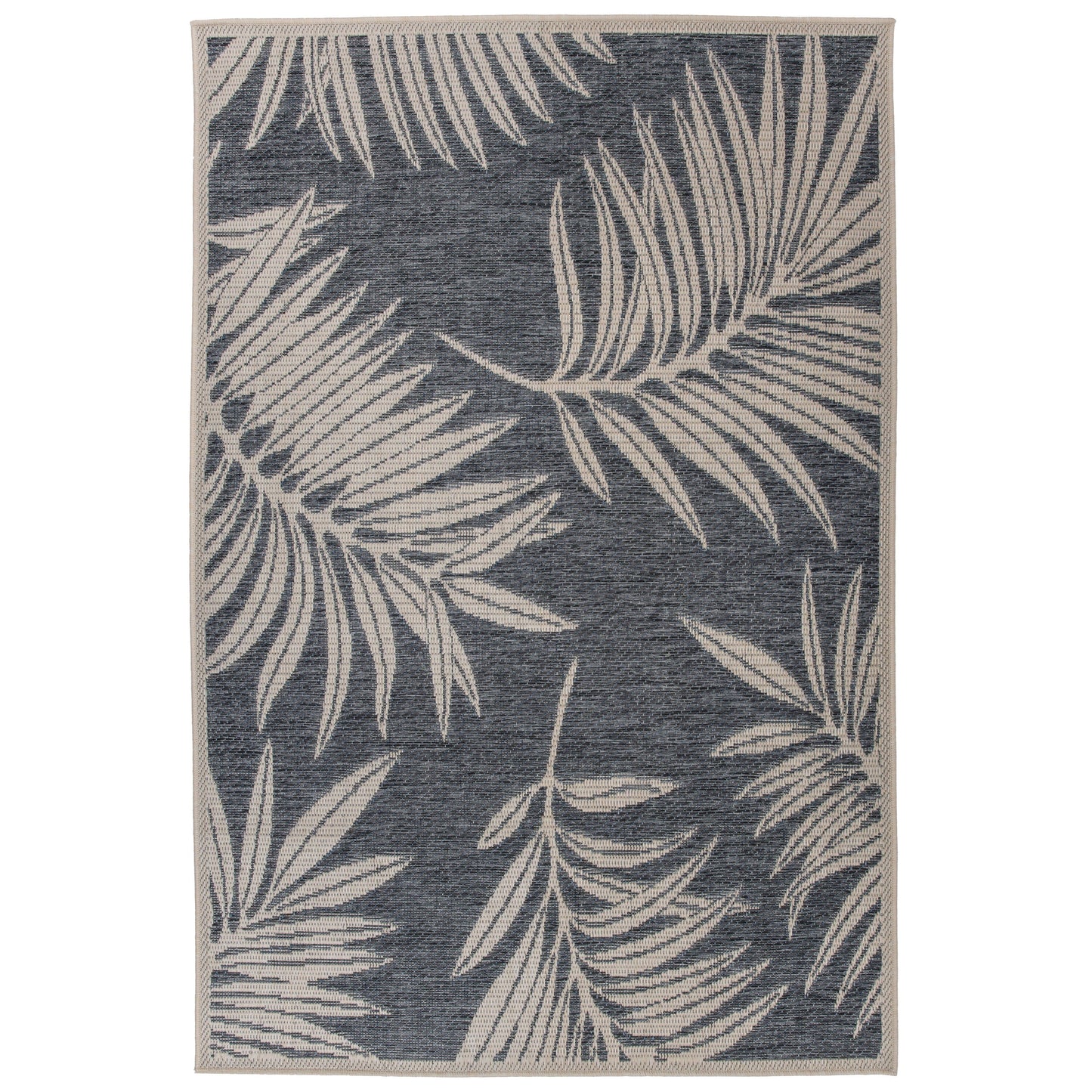 Tapis d'intérieur/extérieur contemporain à motif floral World Rug Gallery