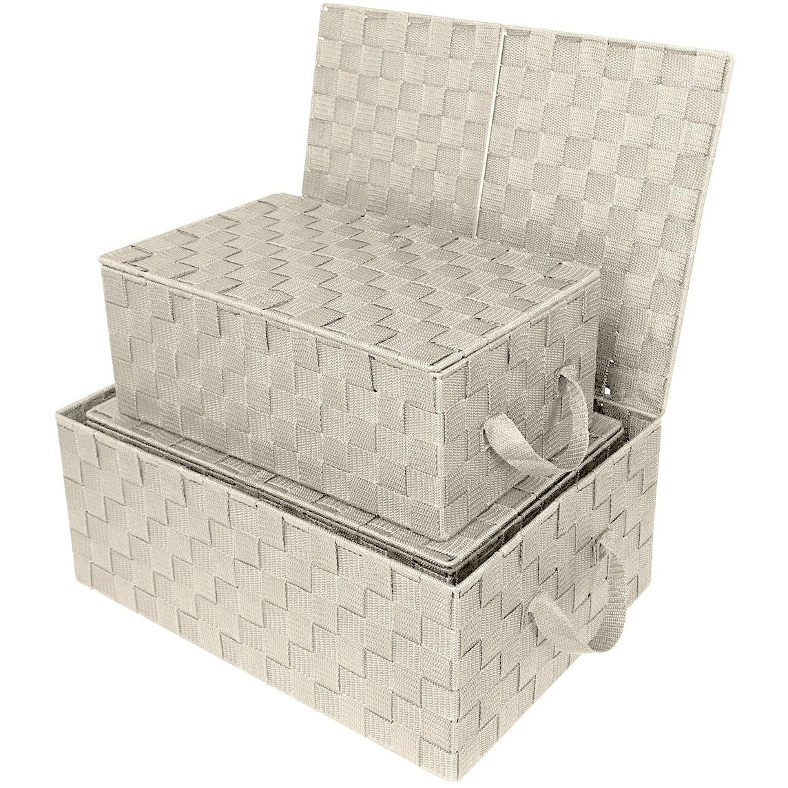 Ensemble de paniers de rangement tissés - N/A