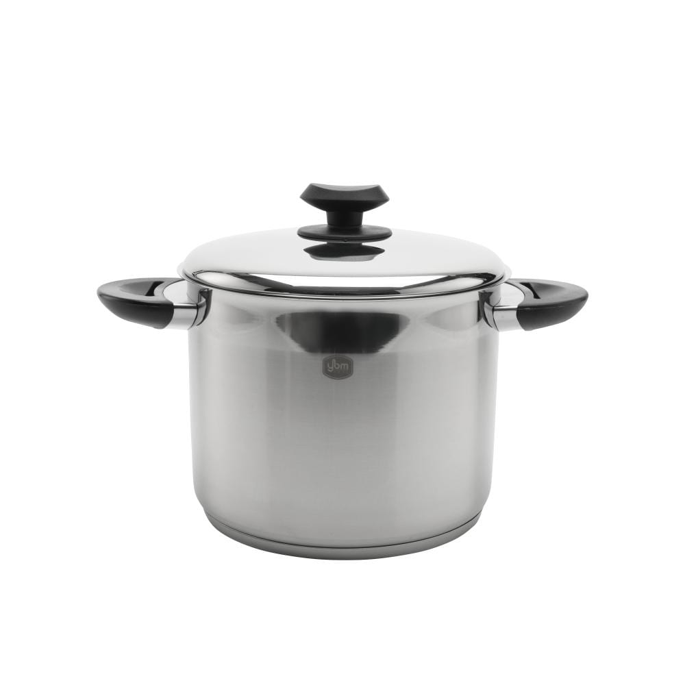 Marmite professionnelle YBM Home en acier inoxydable 18/10, compatible induction