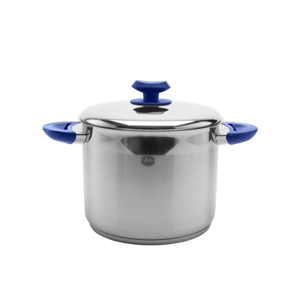 Marmite professionnelle YBM Home en acier inoxydable 18/10, compatible induction