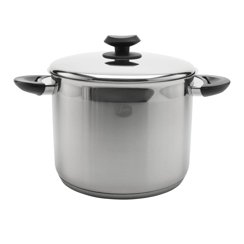 Marmite professionnelle YBM Home en acier inoxydable 18/10, compatible induction
