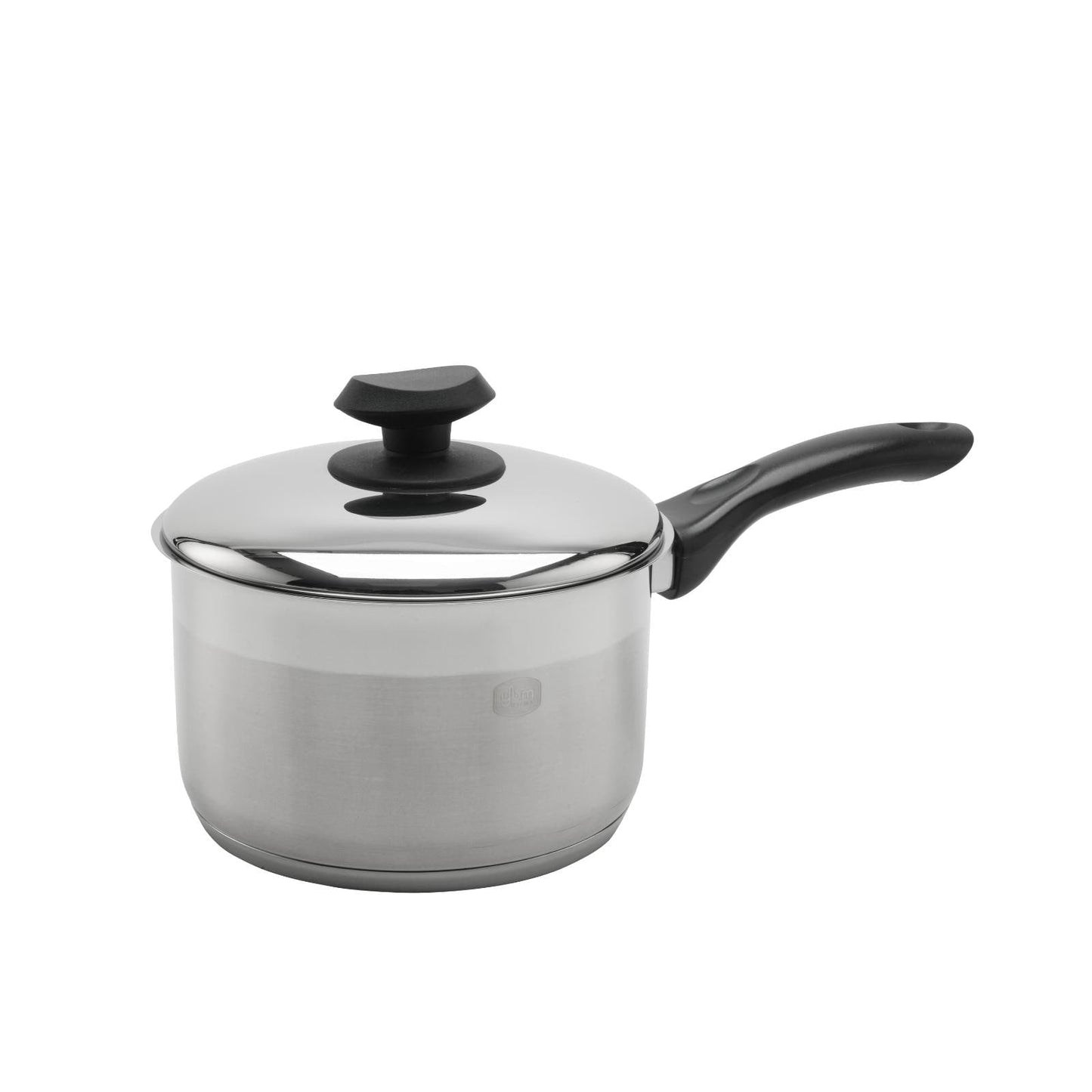 Marmite à sauce professionnelle YBM Home en acier inoxydable 18/10, avec couvercle et base capsule triple épaisseur, compatible induction, avec poignée