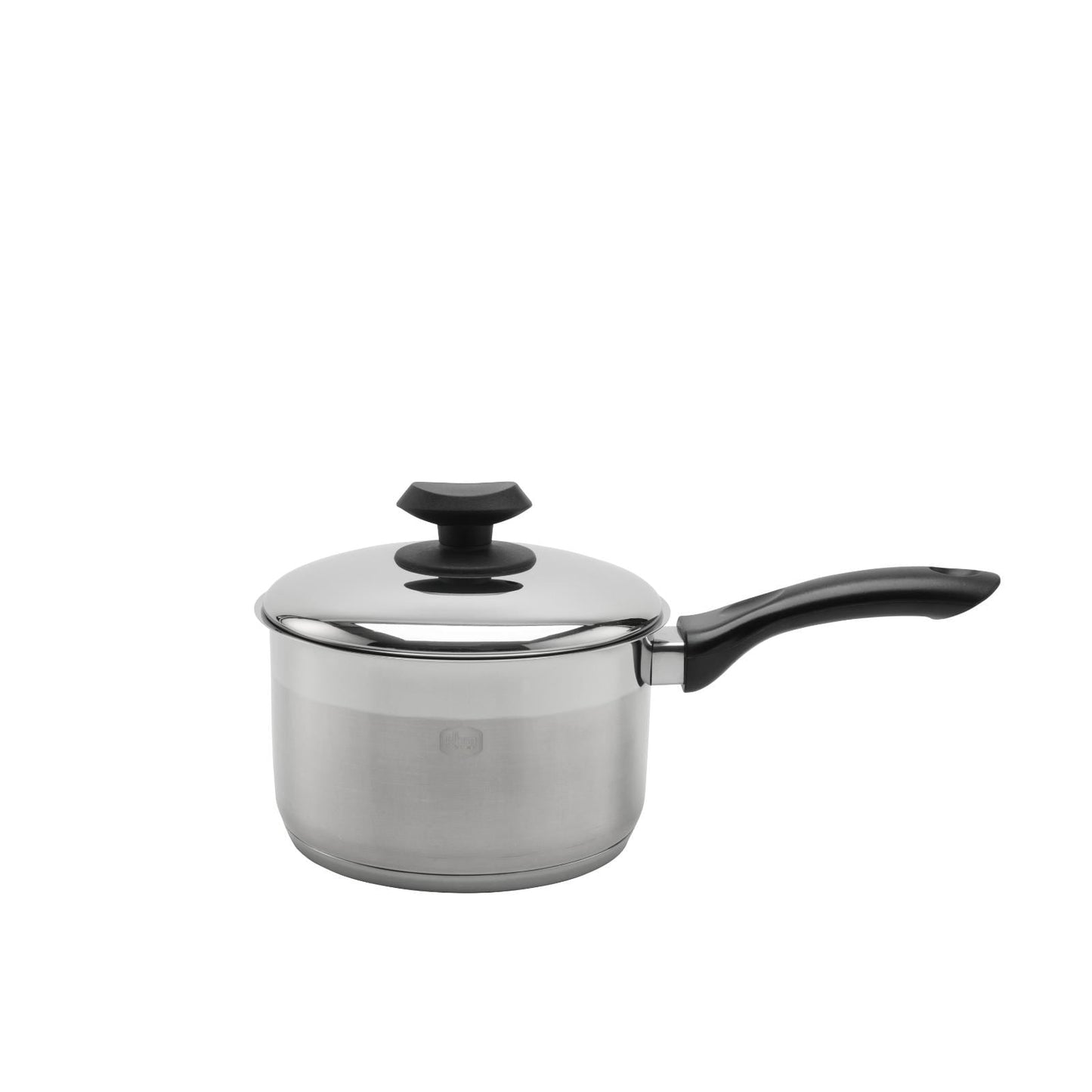 Marmite à sauce professionnelle YBM Home en acier inoxydable 18/10, avec couvercle et base capsule triple épaisseur, compatible induction, avec poignée