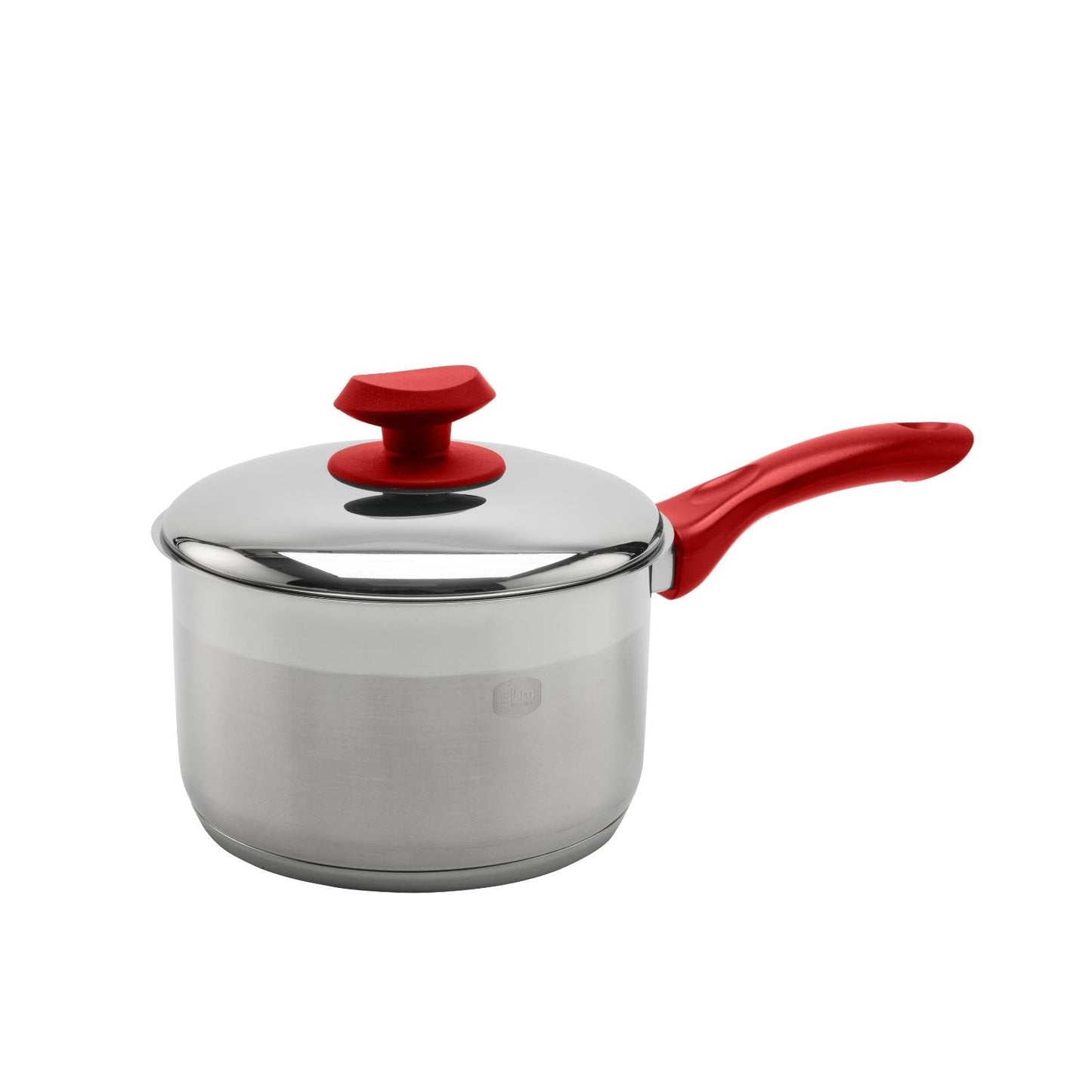 Marmite à sauce professionnelle YBM Home en acier inoxydable 18/10, avec couvercle et base capsule triple épaisseur, compatible induction, avec poignée