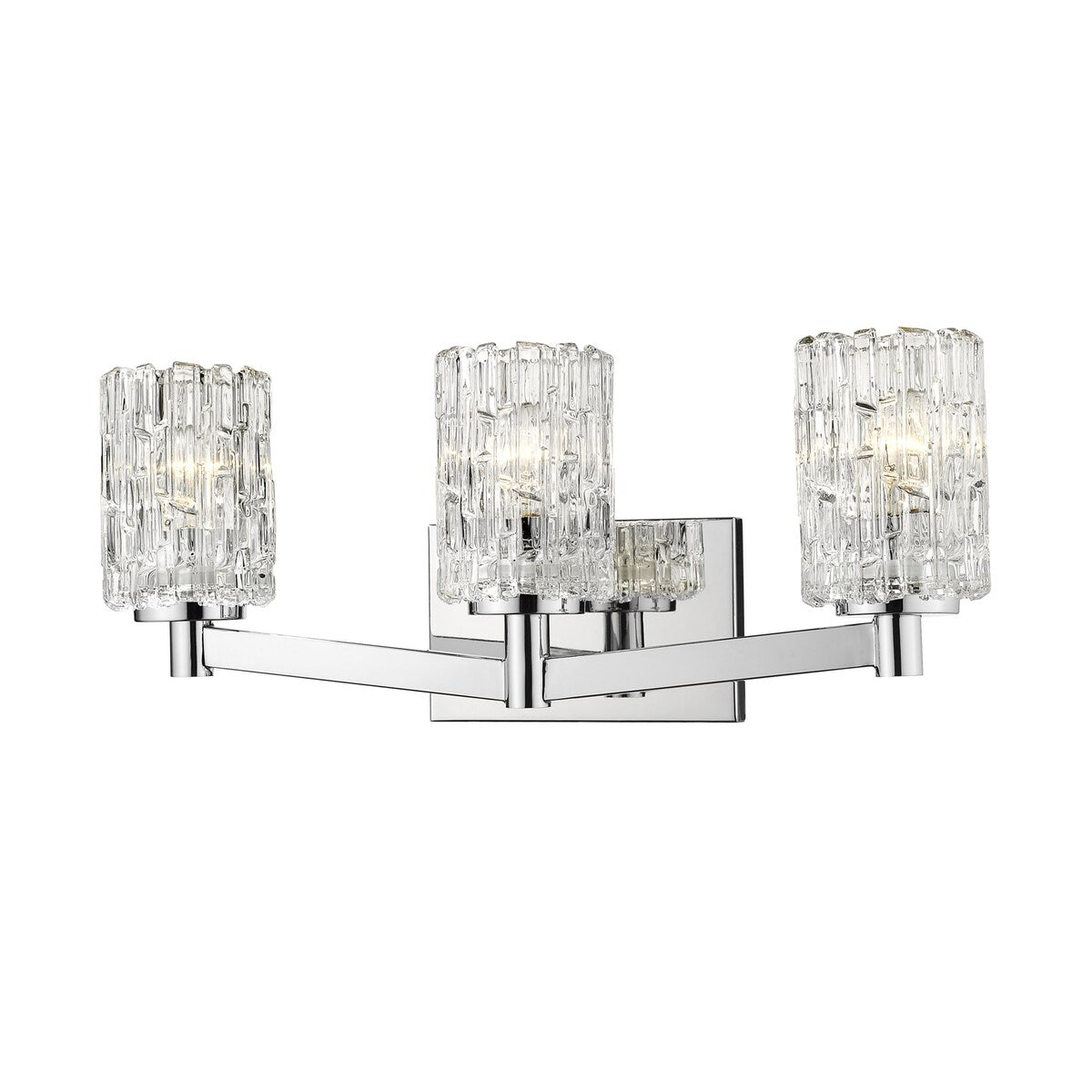 Luminaire de salle de bain large Z-Lite Aubrey à 3 lampes de 23 pouces