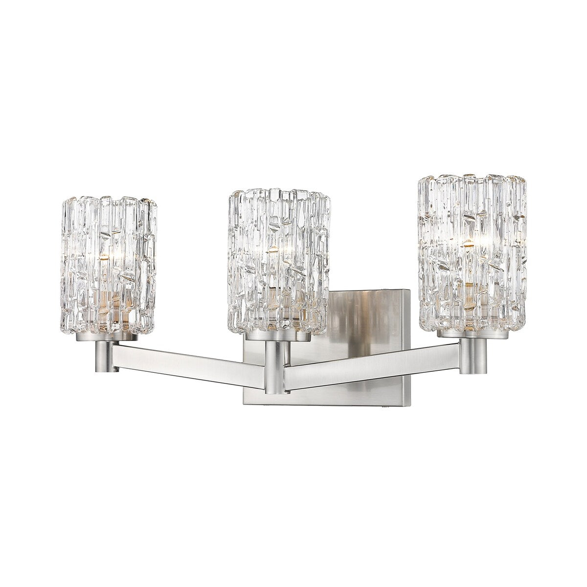 Luminaire de salle de bain large Z-Lite Aubrey à 3 lampes de 23 pouces