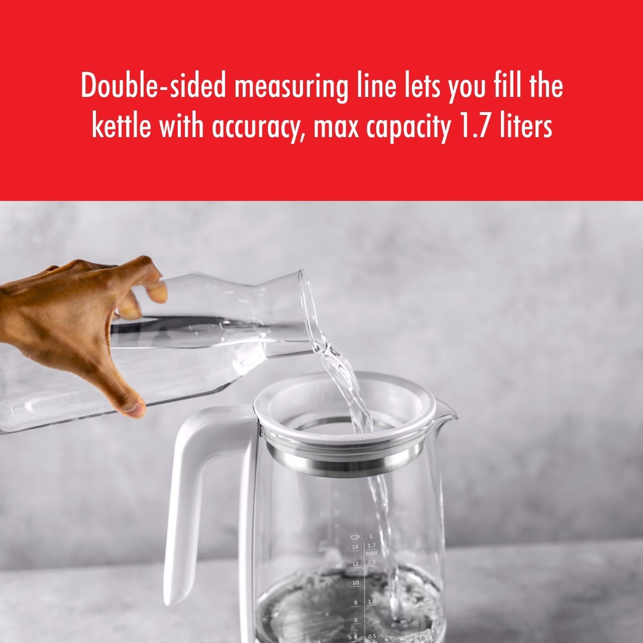 Bouilloire électrique en verre ZWILLING Enfinigy - 1,7 l