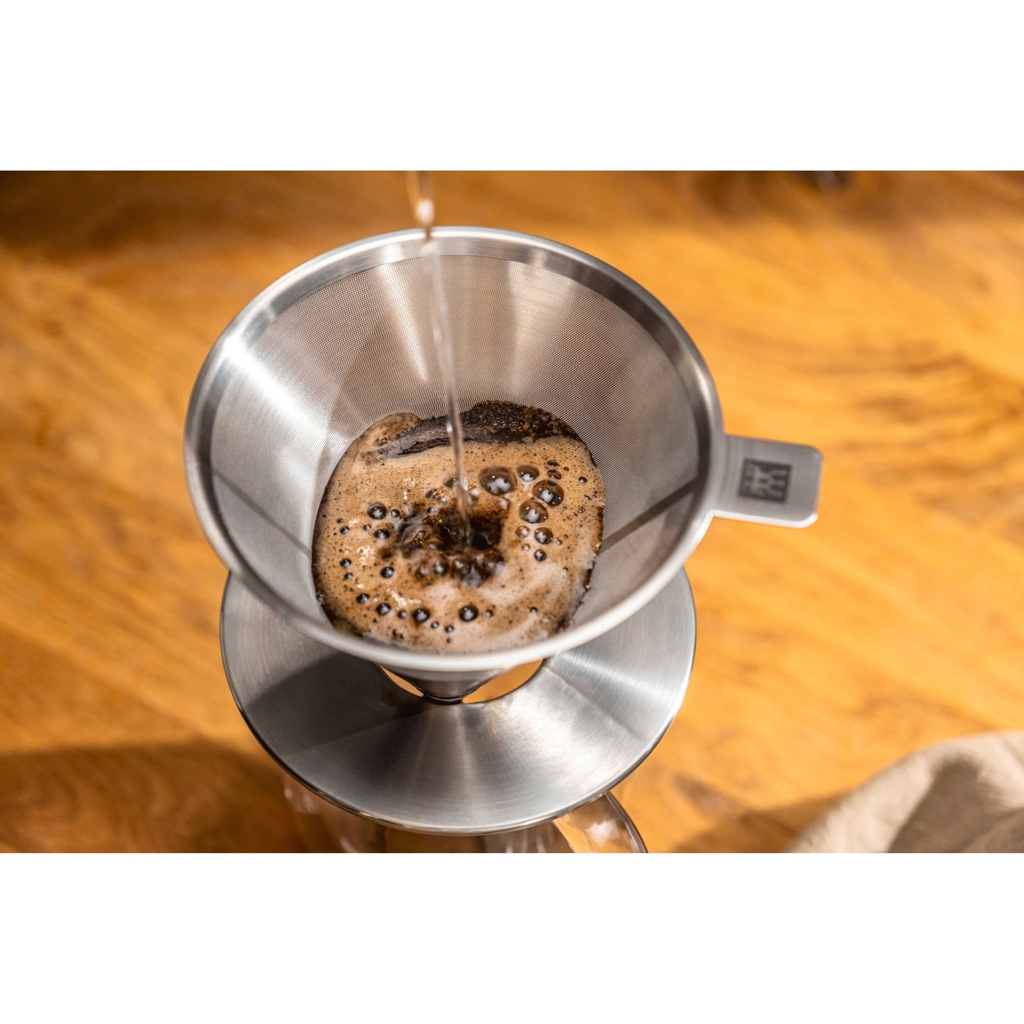 Filtre à café ZWILLING Sorrento en acier inoxydable - Argenté - 1 unité